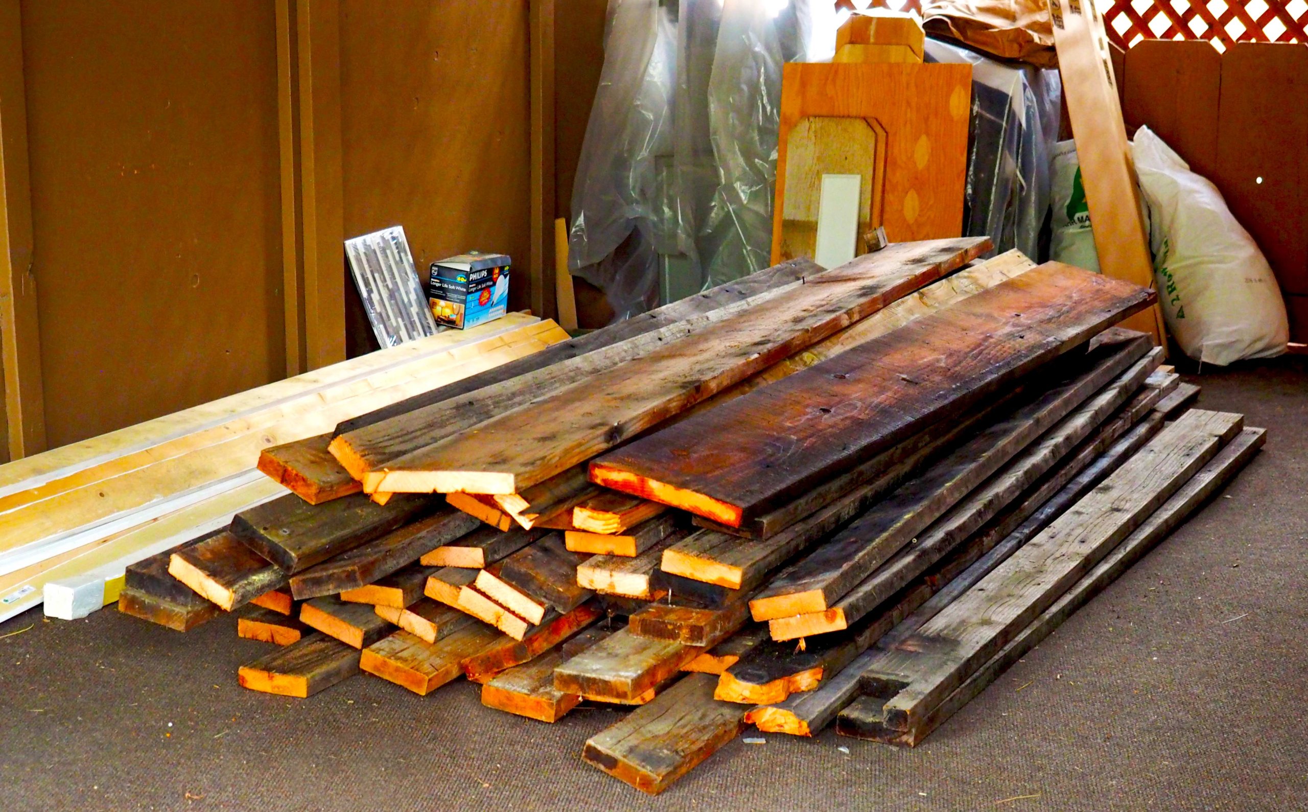 Reclaim your weekend… Reclaimed wood that is!