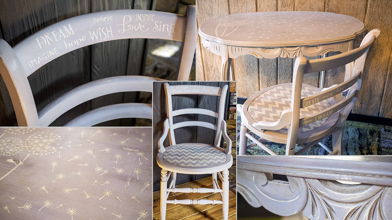Delicate & Durable: An Antique Table and Chair Restoration