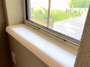 paint interior window sills