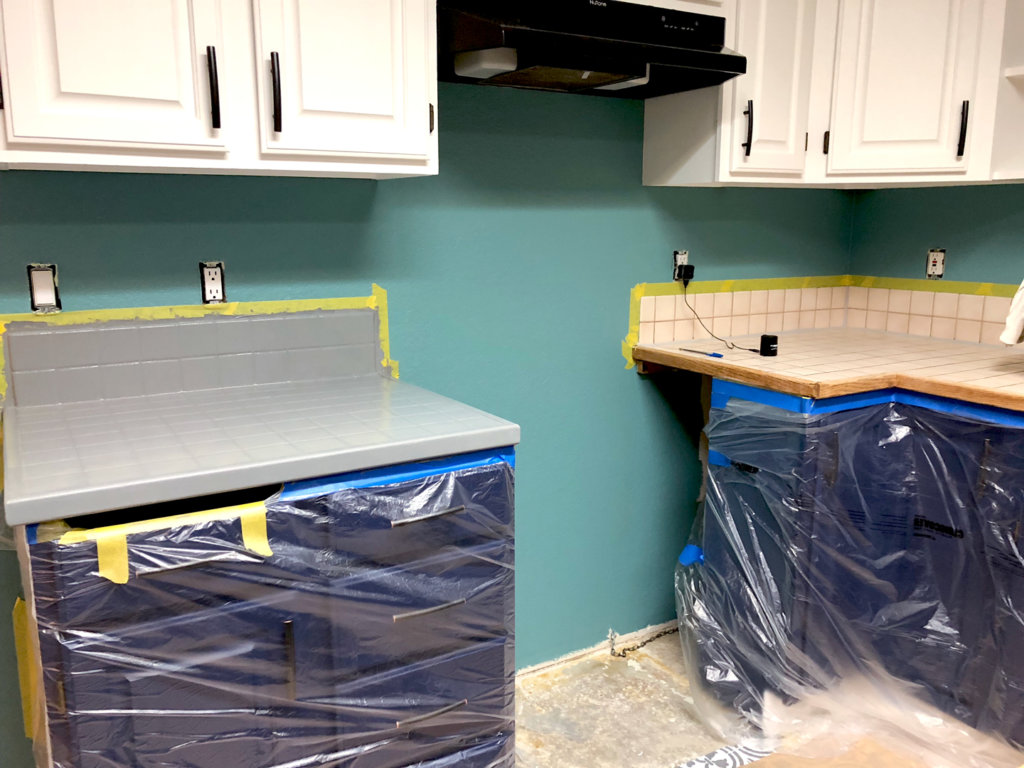 kitchen remodel paint cabinets