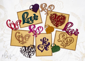 personalised valentines cards mini valentines