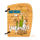 Wander journal Lake Tahoe journal Sustainable wood handcrafted